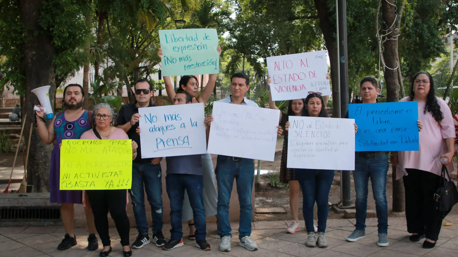 manifestacion periodistas